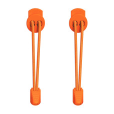 Elastiske, lock, oransje skolisser