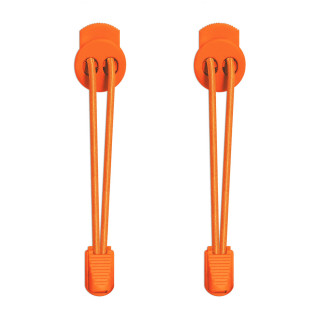Elastiske, lock, oransje skolisser