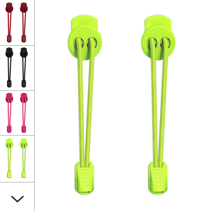 Elastiske, lock neongule skolisser